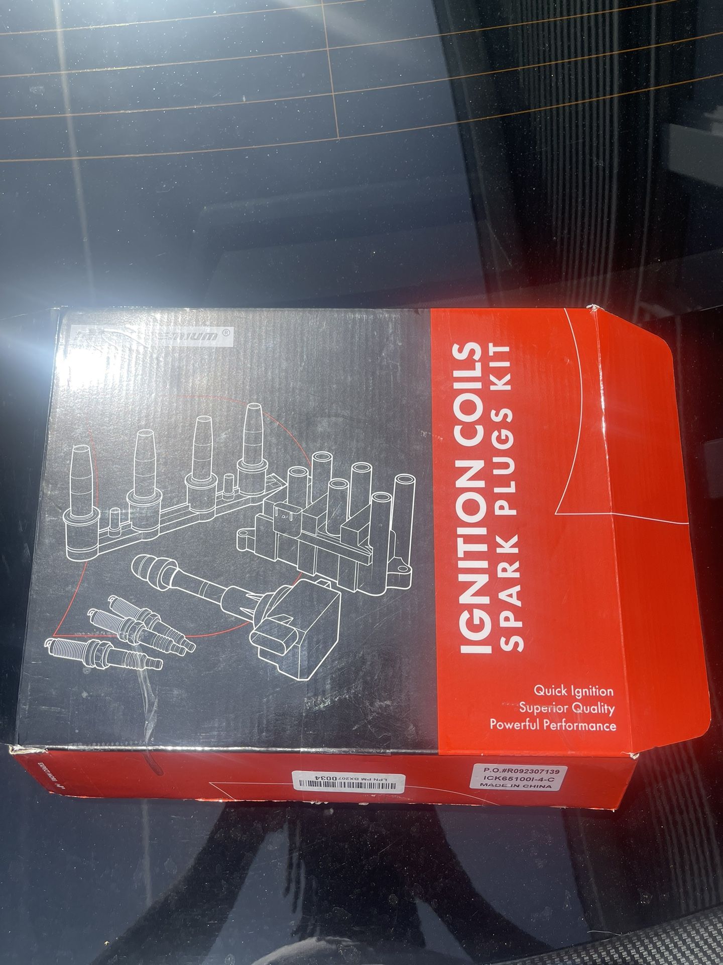 Ignition Coils & spark Plugs Kit
