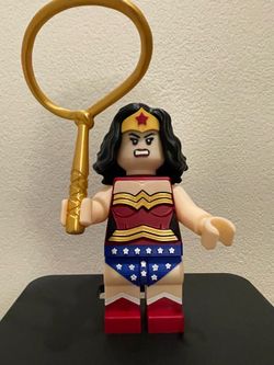 Giant Wonder Woman Lego figure