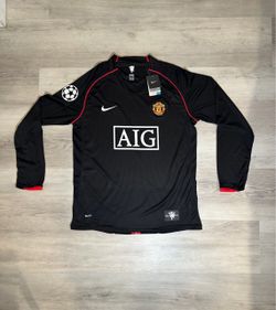 2007-08 Manchester United Away Long Sleeve