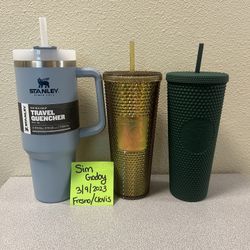 BNWT Studded Starbucks 50th Disney World Cup 