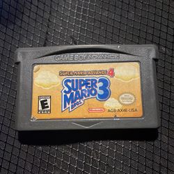 Super Mario 3 game boy advance