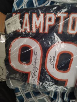 Vintage Dan Hampton Jersey collectible