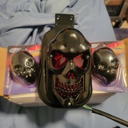 Skull Tail Light For Harley-Davidson 