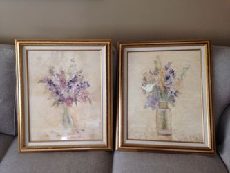 Picture Wall Art in Solid Wood Frame (21x25)