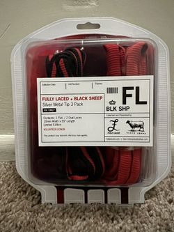 Fully Laced x Black Sheep extra laces