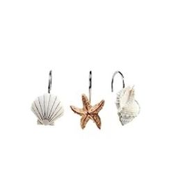 $5! Seashell Shower Curtain Hooks