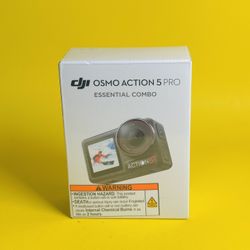 DJI Osmo Action 5 Pro 40MP 4K Waterproof Action Camera Essential Combo Black NEW