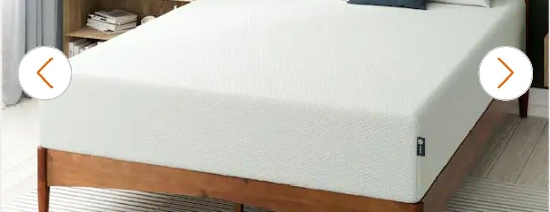 Zinus Cal King 12in Memory Foam Mattress