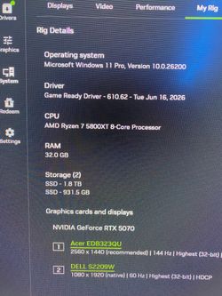 High-End Gaming & Streaming PC| RTX 5070 OC + Ryzen 7 | 32GB RAM