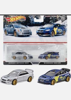 Hot Wheels Premium 2-pack Subaru Impreza WRX & '16 Subaru WRX STI