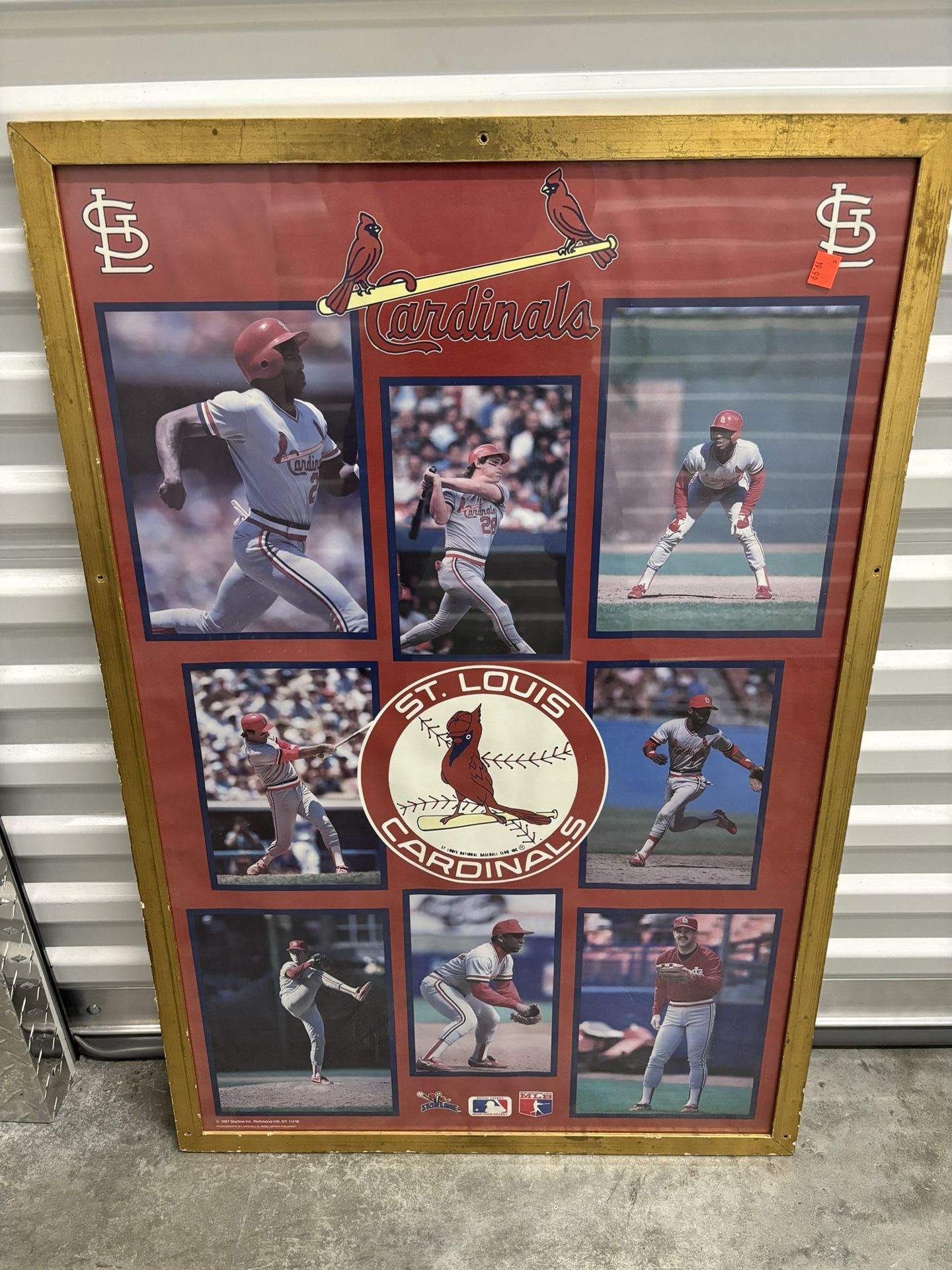 1987 St Louis Cardinals Poster
