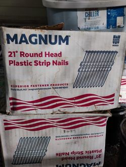 21" Round Head Strip Nails