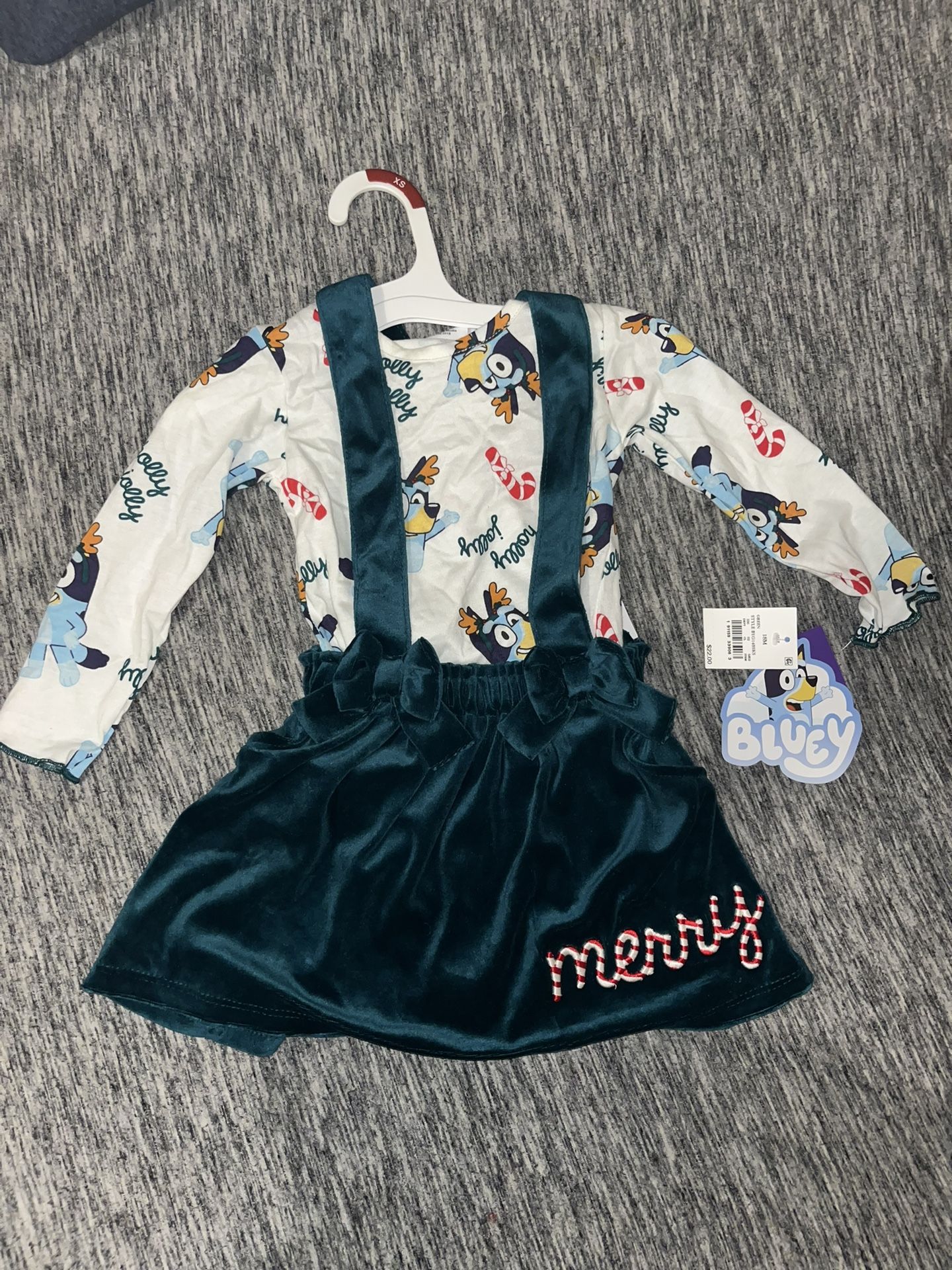 Bluey Christmas Dress