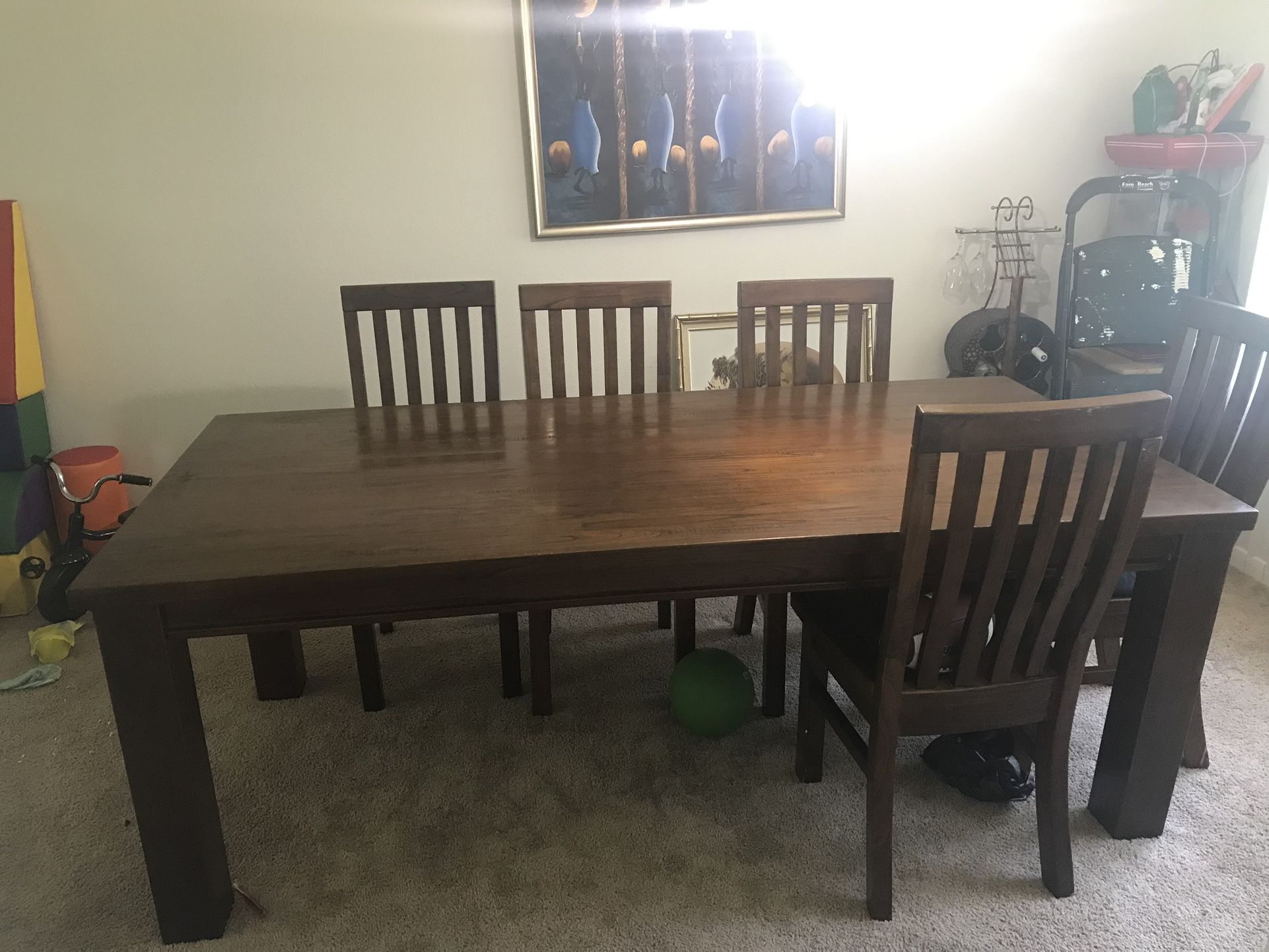  Must Pick Up 4/29 Wood table 