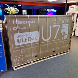 100” Hisense Smart 4k Uled HDR Tv