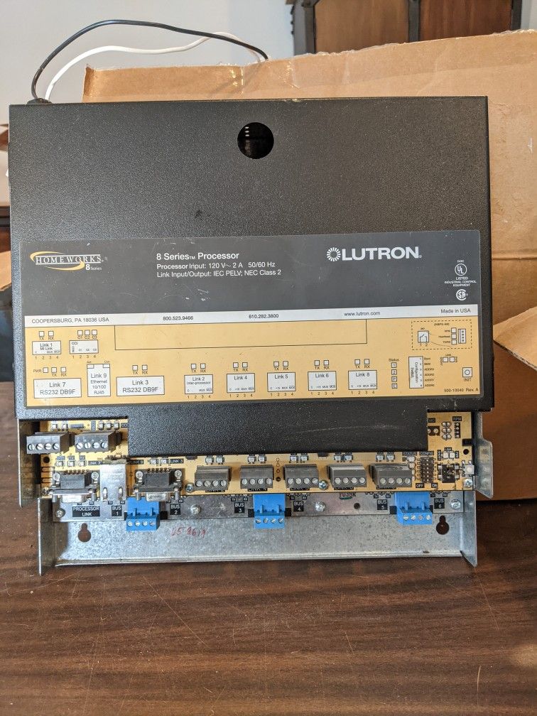 Lutron Homeworks Interactive 8 Series Processor