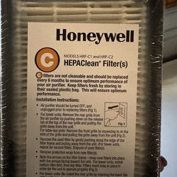 Honeywell HEPAClean Filter MODELS HRF-C1 and HRF-C2