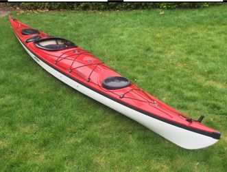 Two Eddyline Touring Kayaks + Wall Storage Rack – Bundle Deal