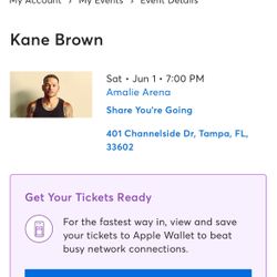 Kane Brown Tickets 