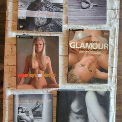 Set Of 6 Photography Books. Nudes. Boudoir. Glamour.
