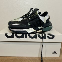 Adidas Women's X_PLR Boost Shoes Running, Black/Black/Grey Size 6