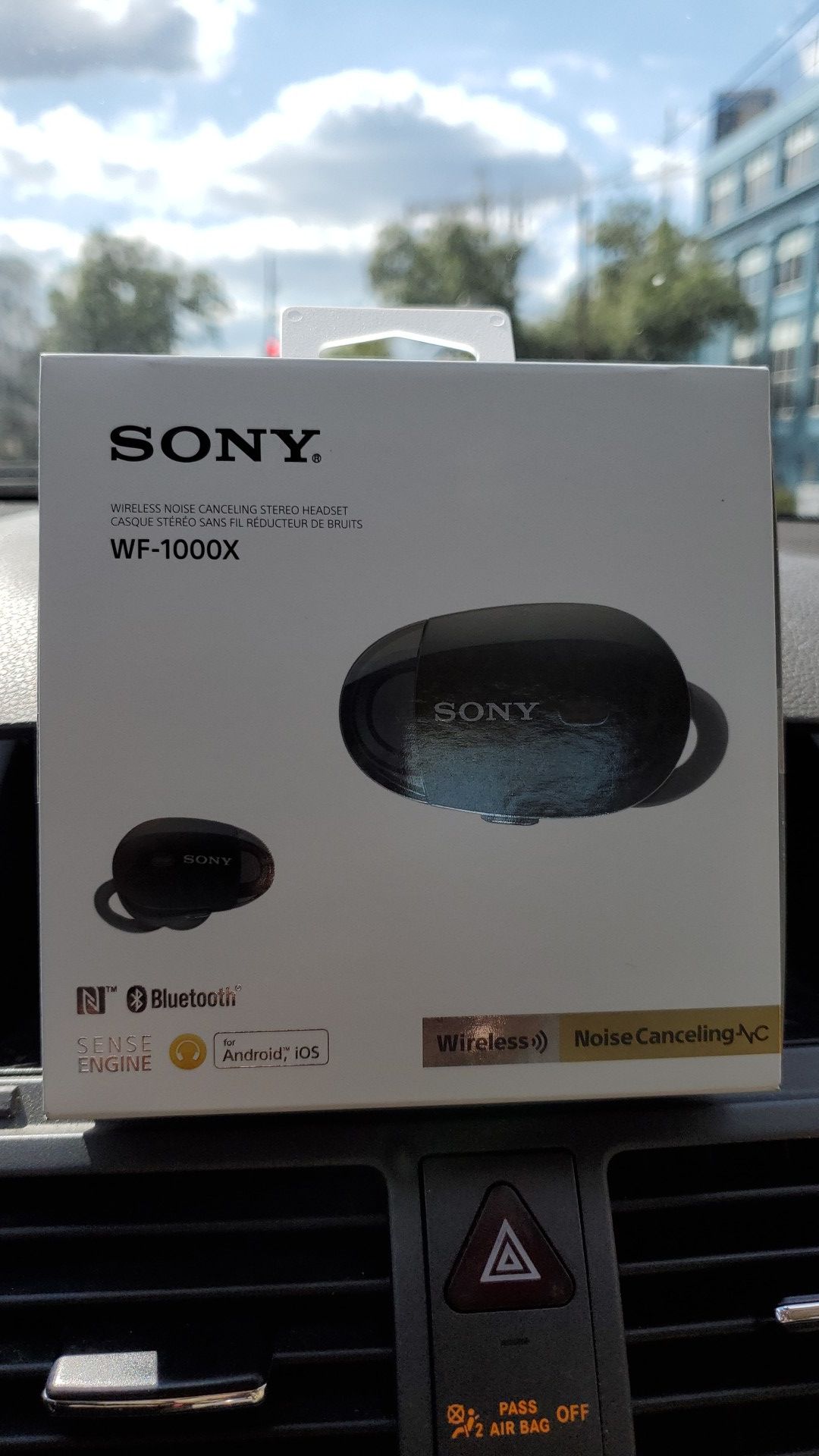 Sony Noise Cancelling Wireless Earbuds WF-1000X