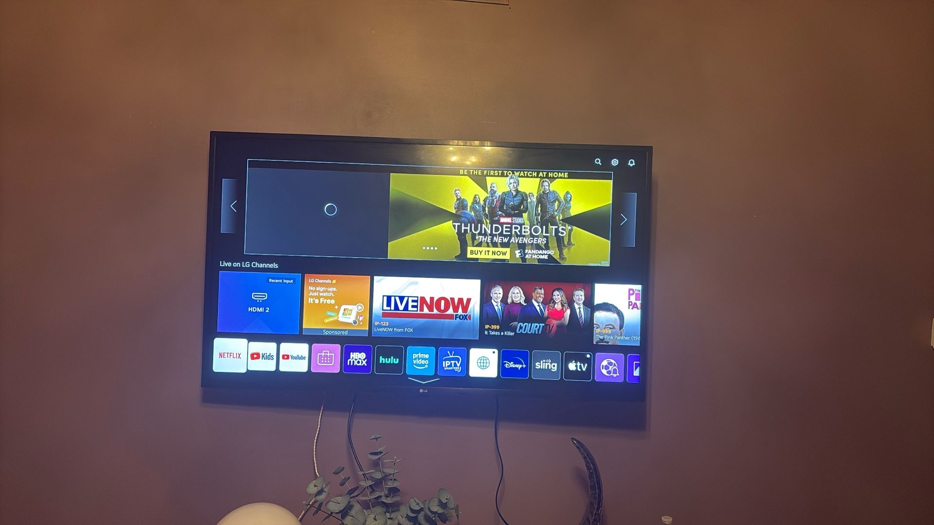 LG 55in TV