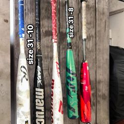 used bats ( different prices )