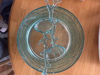 Ocean-themed Salad Server With Utensils