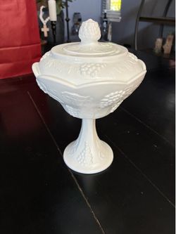 Vintage milk glass