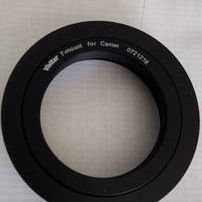 T Mount Adapter Canon EF Mount Camera 