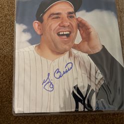 Yogi Berra Autograph