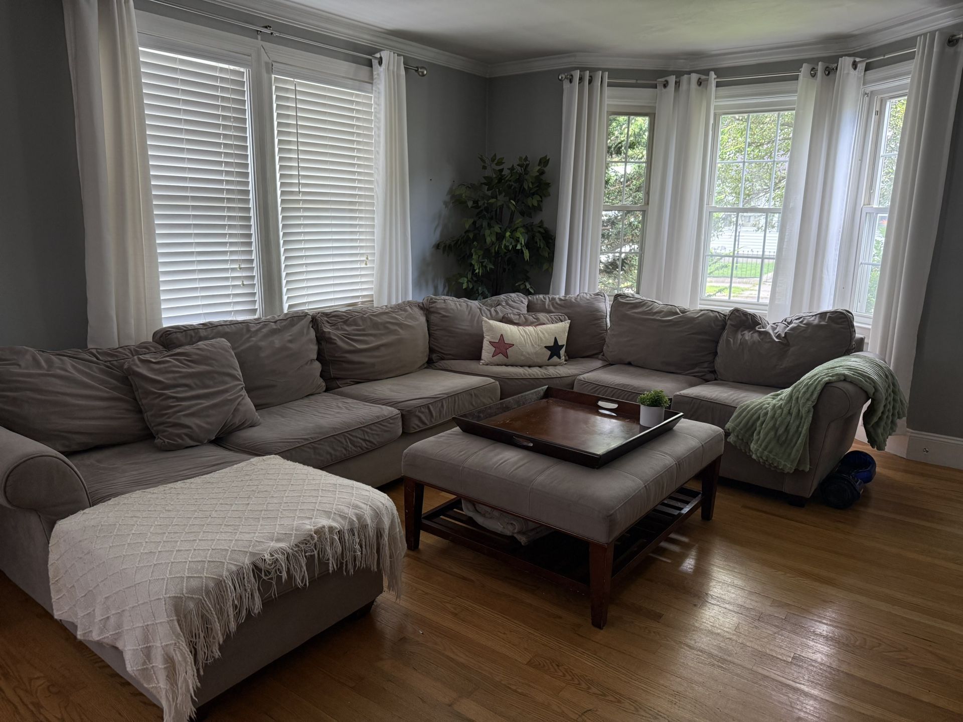 Sectional And Ottoman