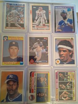 Bo Jackson,dieon Sanders,nolan Ryan,frank Thomas ,Pete Rose, Card Lot