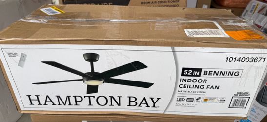Hampton Bay Benning 52-Inch Indoor Ceiling Fan