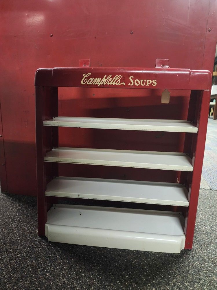 Vintage Diner Campbell's Soup Display