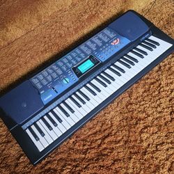 Casio CTK-519 Electronic Keyboard Synthesizer 100 tones rhythms songs midi 61 Keys