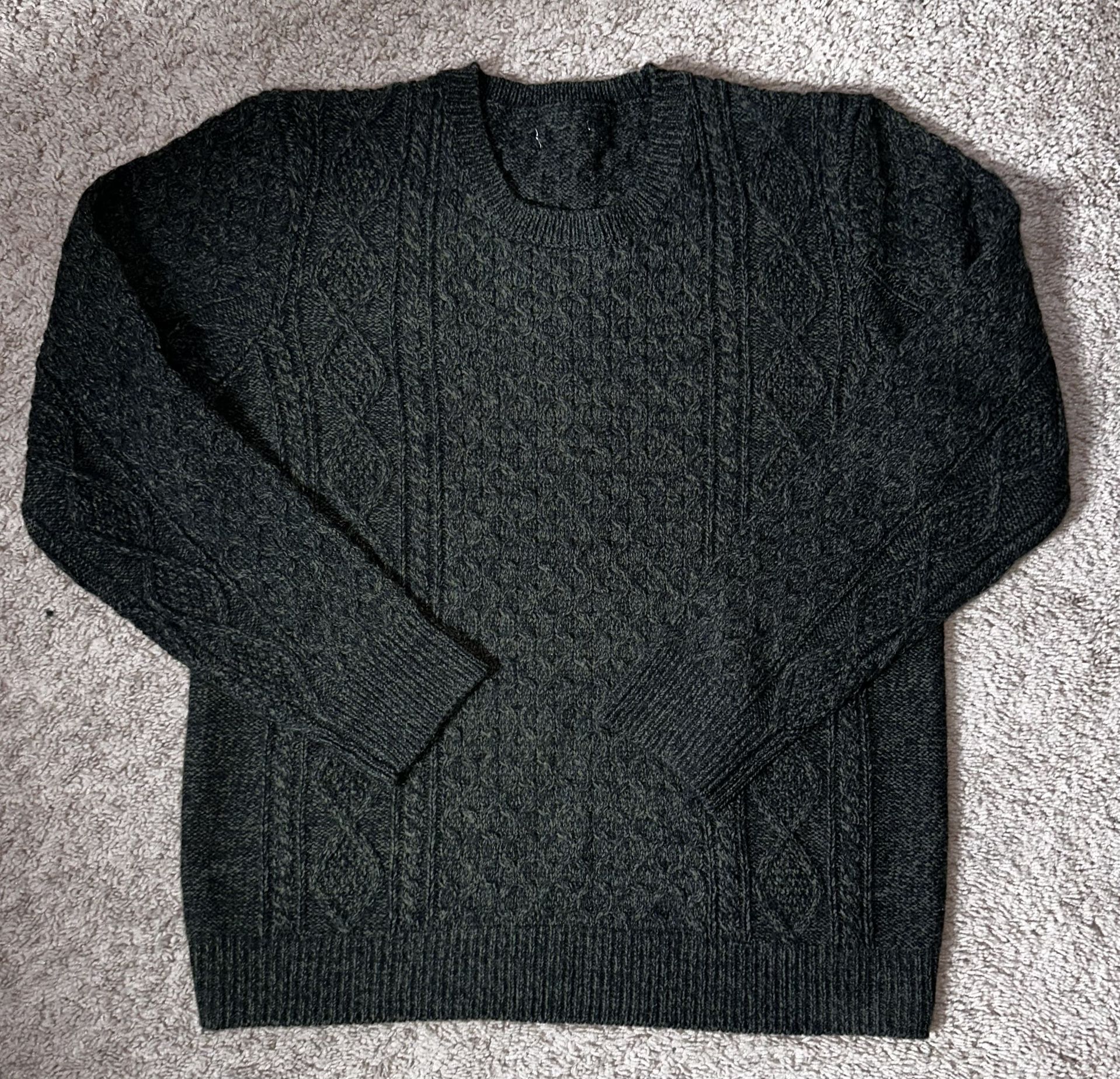 Men’s Cable knit Sweater