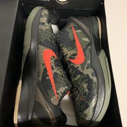 Nike Kobe 6 Camo Sz 14 Men’s