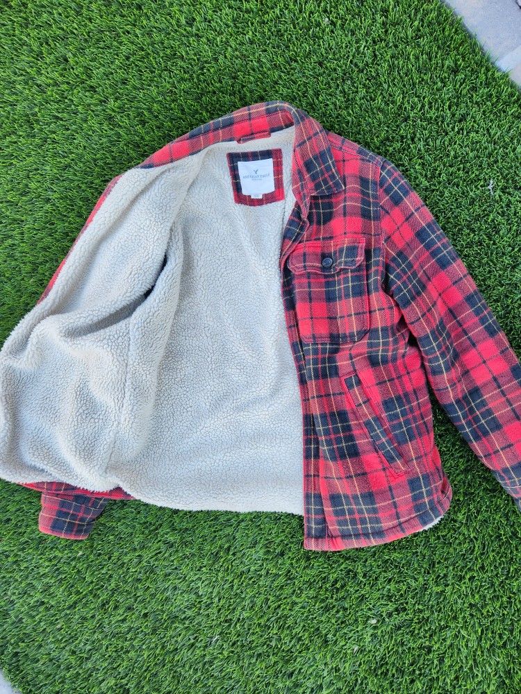 American Eagle Sherpa-Lined Jacket