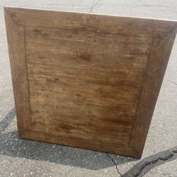 Solid wood table