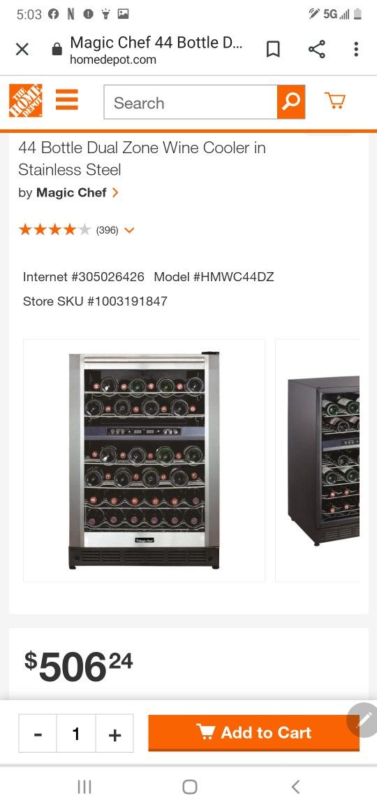 Magic Chef WINE Cooler