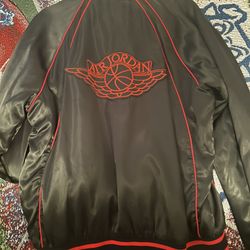 1985 Original Jordan Wings Satin Jacket RARE!!!