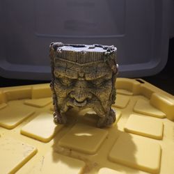 Aquarium With Filter and Multiple Decorations 