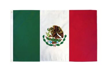 Mexico Flag 3x5 Feet. Mexican Flag