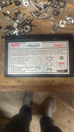 Open Box 12 V Battery