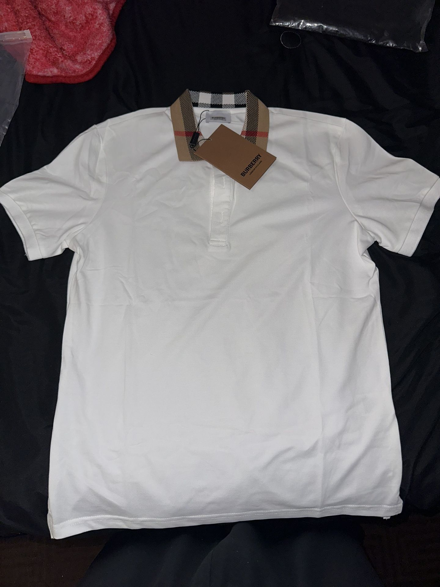 White Burberry Shirt