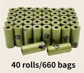 Dog Waste Bags 40 Rolls 660 Bags