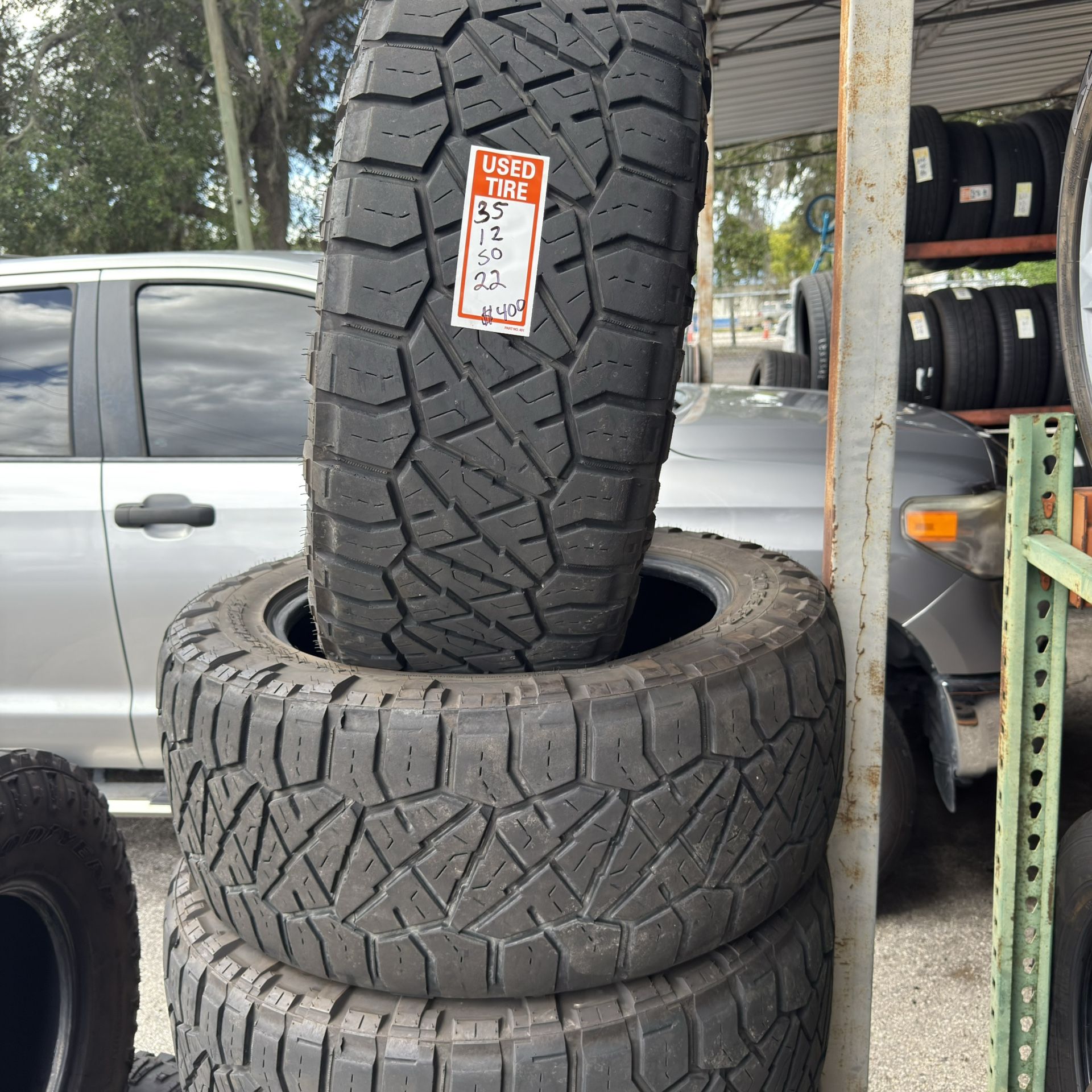 35/12/50/22 Four Tires ๐ ๐ต๐ท๐ฅCarry Out
