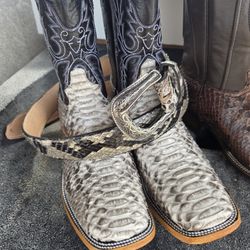 Botas De Piton Original 10 Americano